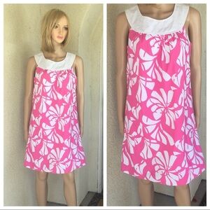 Lilly Pulitzer Shift Dress Size 4 Pink Daiquiri